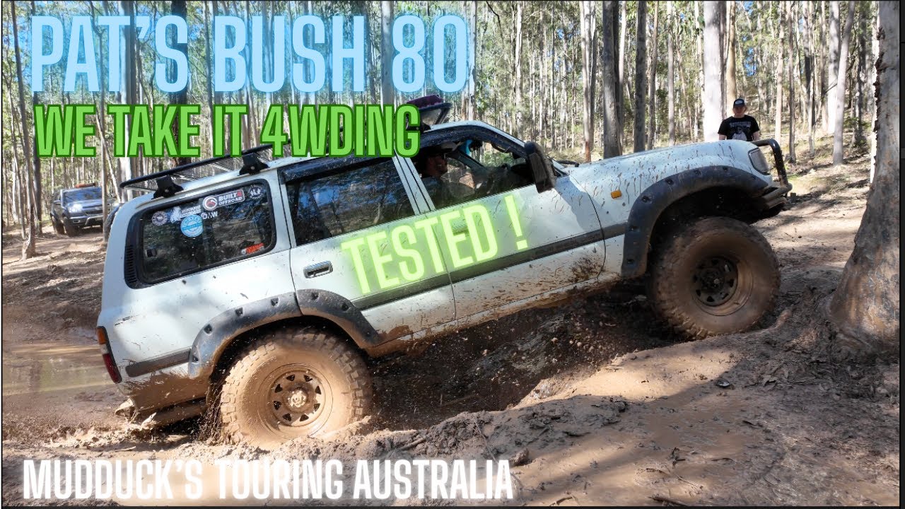 Проект Pats Bush 80, мы выезжаем на внедорожниках! 4K #mudduckstouringaustralia