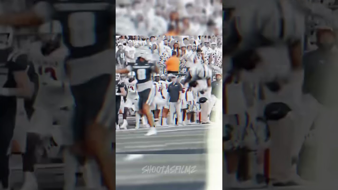 These catches were CRAZY 🔥🏈 #collegefootball #football #ncaa #cfb #cfbhighlights #sportsedits #fyp