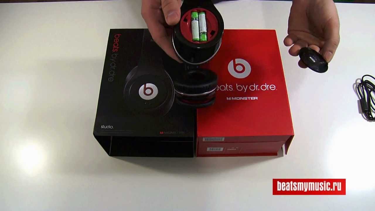 Monster Beats By Dr. Dre Studio. Обзор и личные впечатления от звука