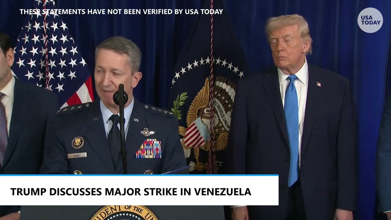 How Maduro was captured: Air Force general outlines mission and raid in Venezuela