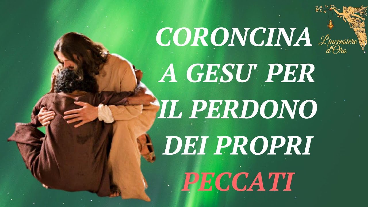 Coroncina a Gesù Per il Perdono dei propri Peccati .🙏🙏🙏💖