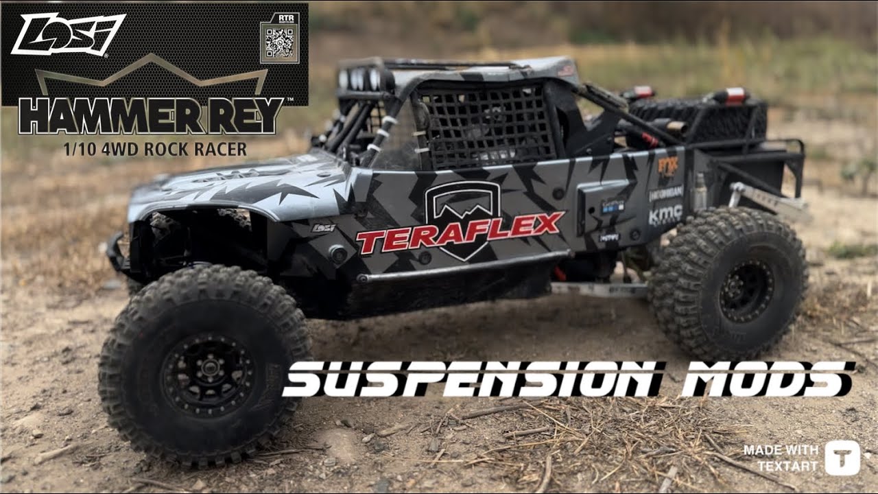 Losi Hammer Rey - Traxxas UDR and GTR Shock install