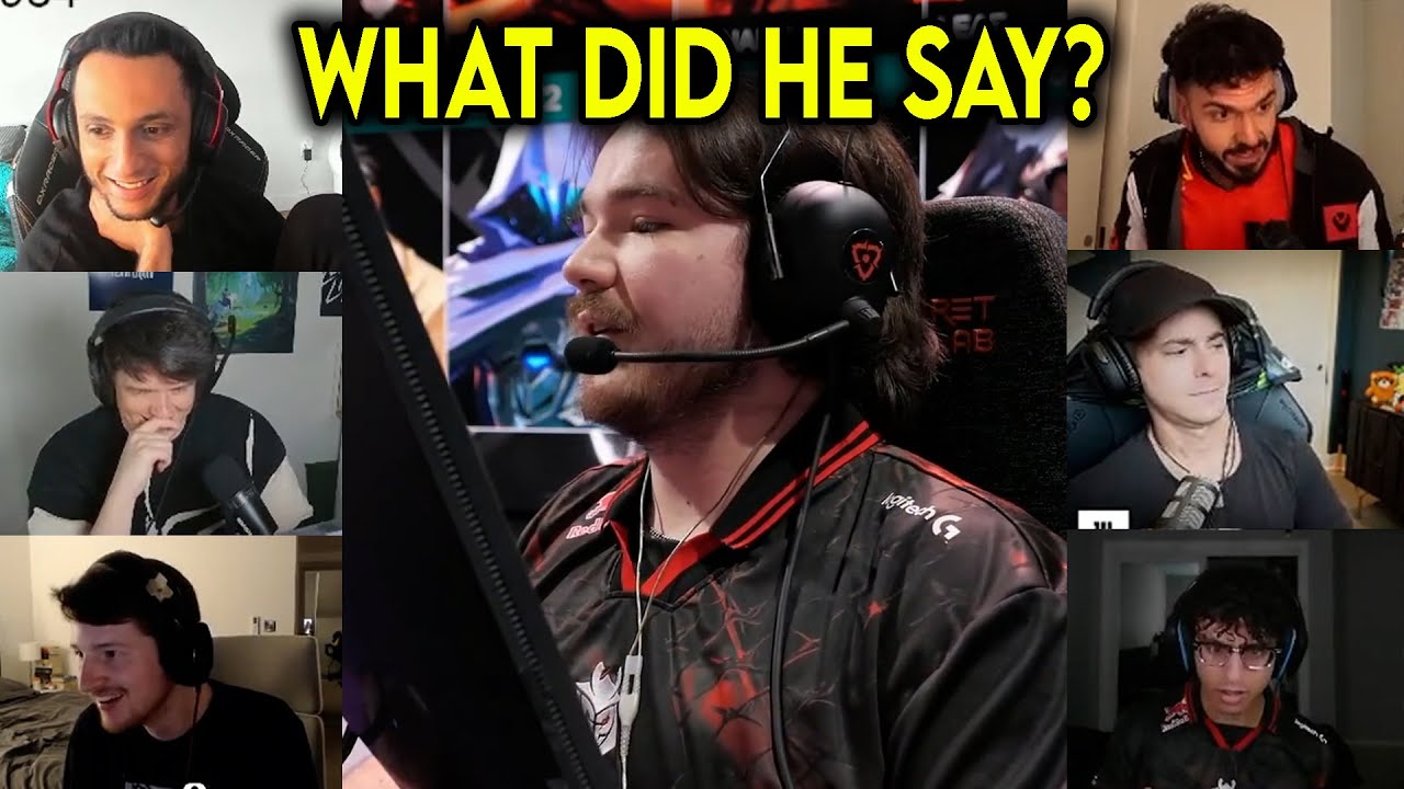 Valorant Streamers Reacts To G2 JonahP Saying The WEIRDEST Thing Against Sentinels In VCT