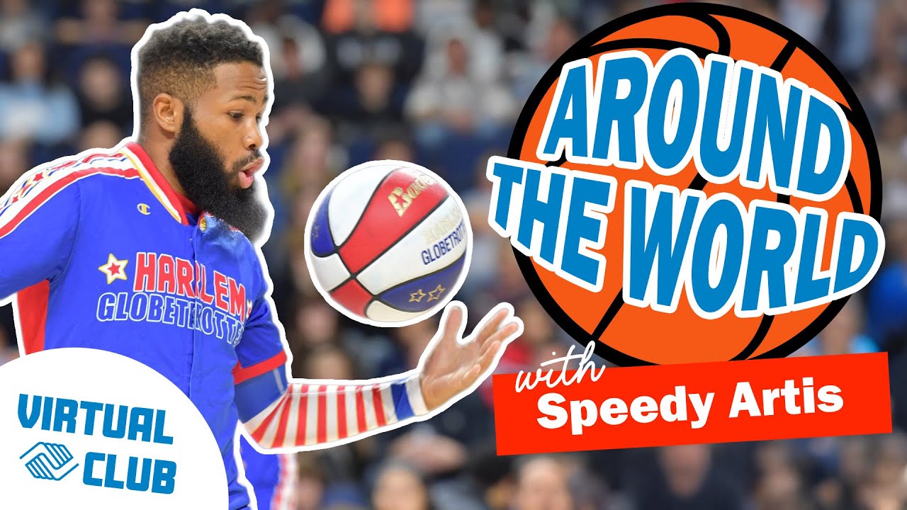 Around The World Basketball Trick: Tutorial From The Harlem Globetrotters