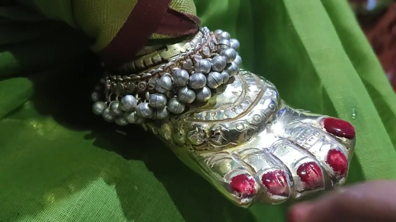 #devialankaram  DEVI FULL ALANKARAM// SAREE DRAPPING VIDEO FOR GODDESS//DEITY DRESSING//PART-1