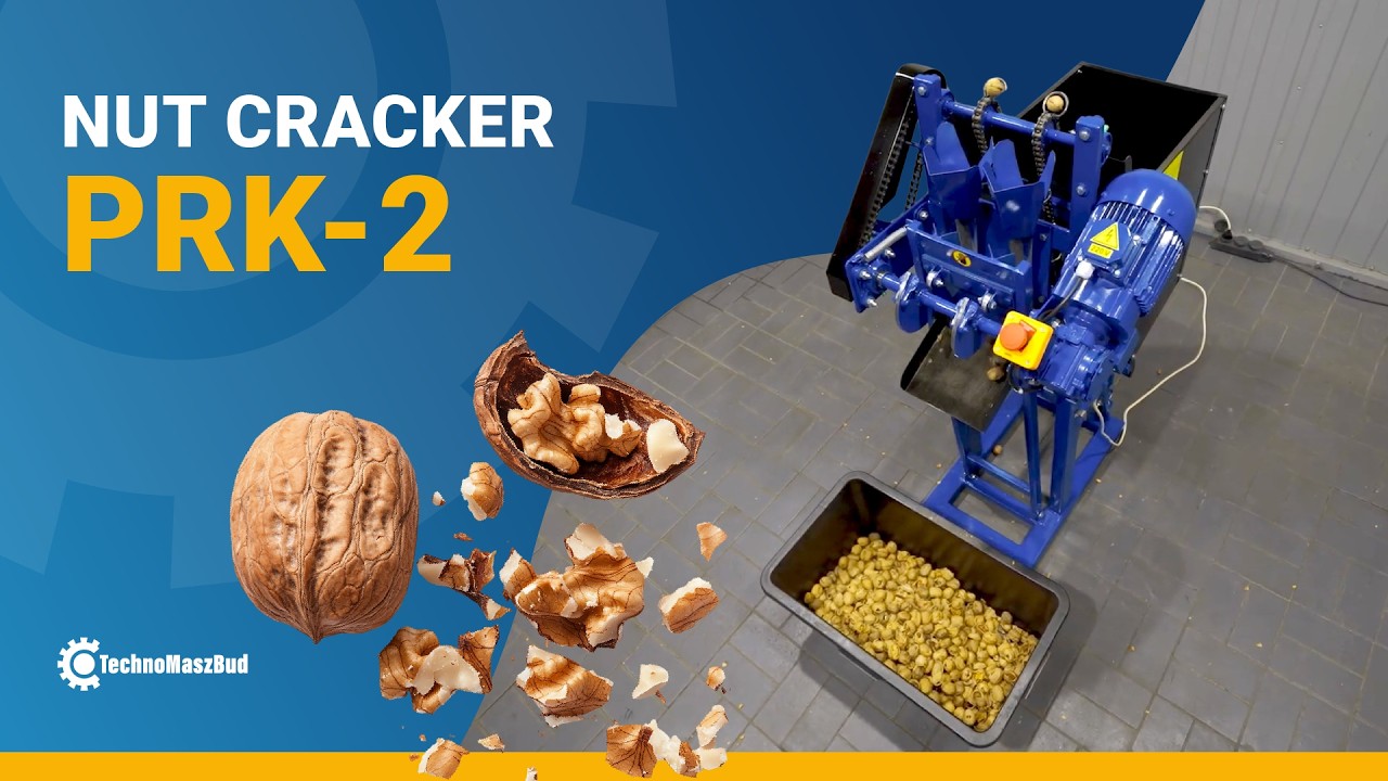 Walnut cracker PRK-2 – overview, operating principle and maximum whole kernel yield