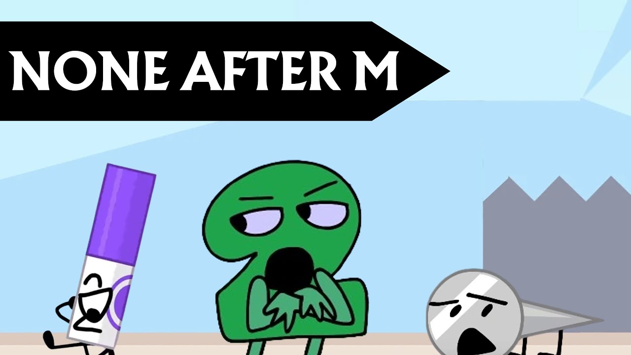 BFB And TPOT But Only Characters Whose Names Start With A To M Exist