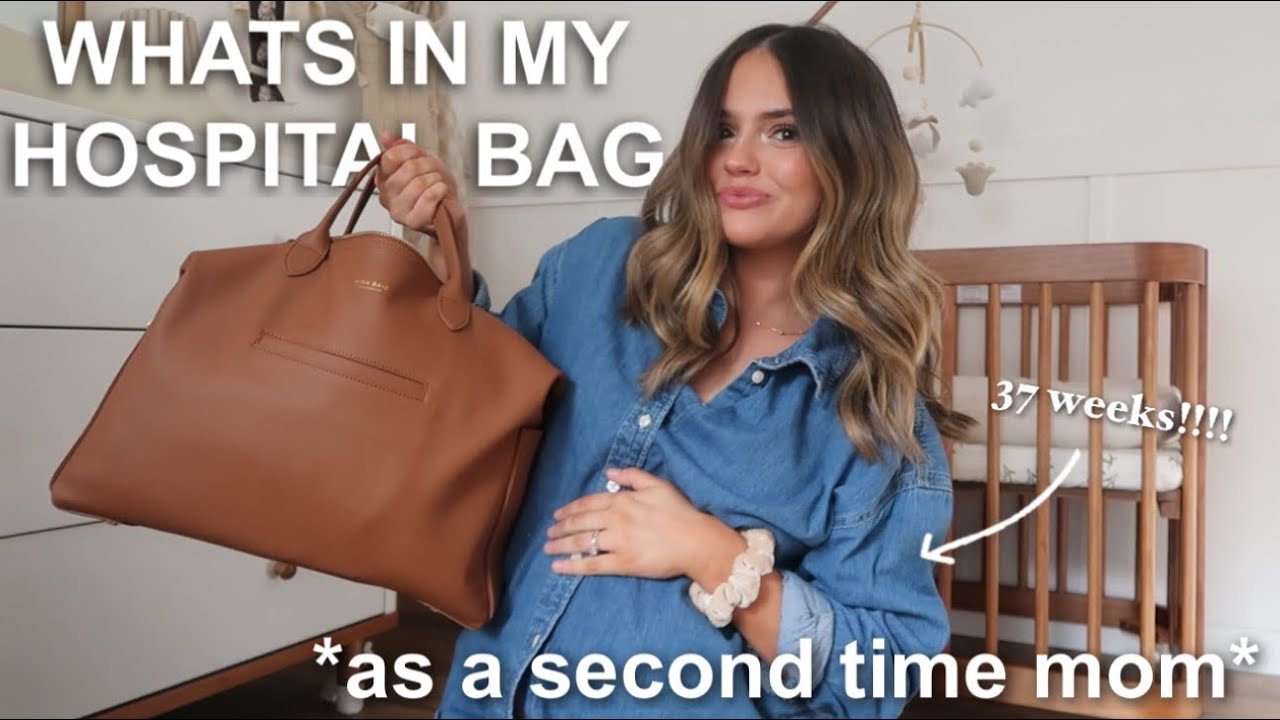 WHATS IN MY HOSPITAL BAG *as a second time mom* 🤰🏻👶🏻