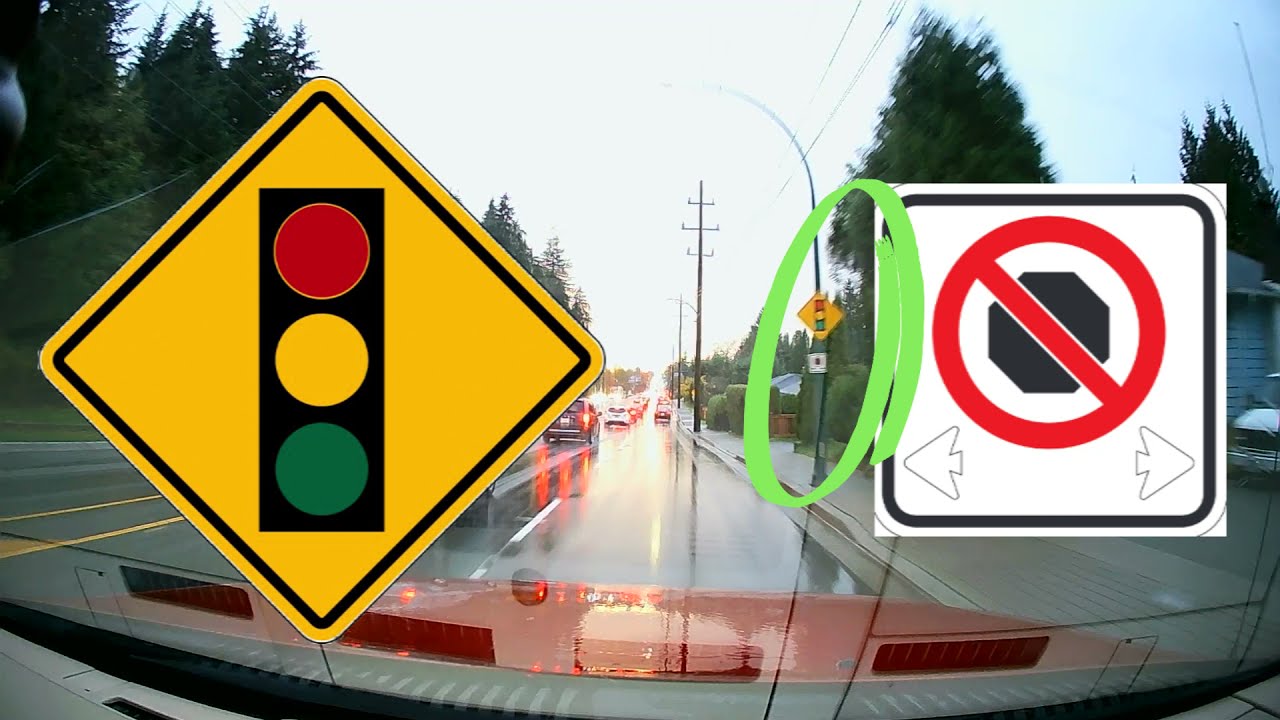 Road Signs British Columbia, Canada (Vancouver)