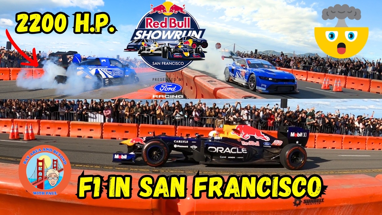 Red Bull F1 SHOW RUN IN SAN FRANCISCO 2026