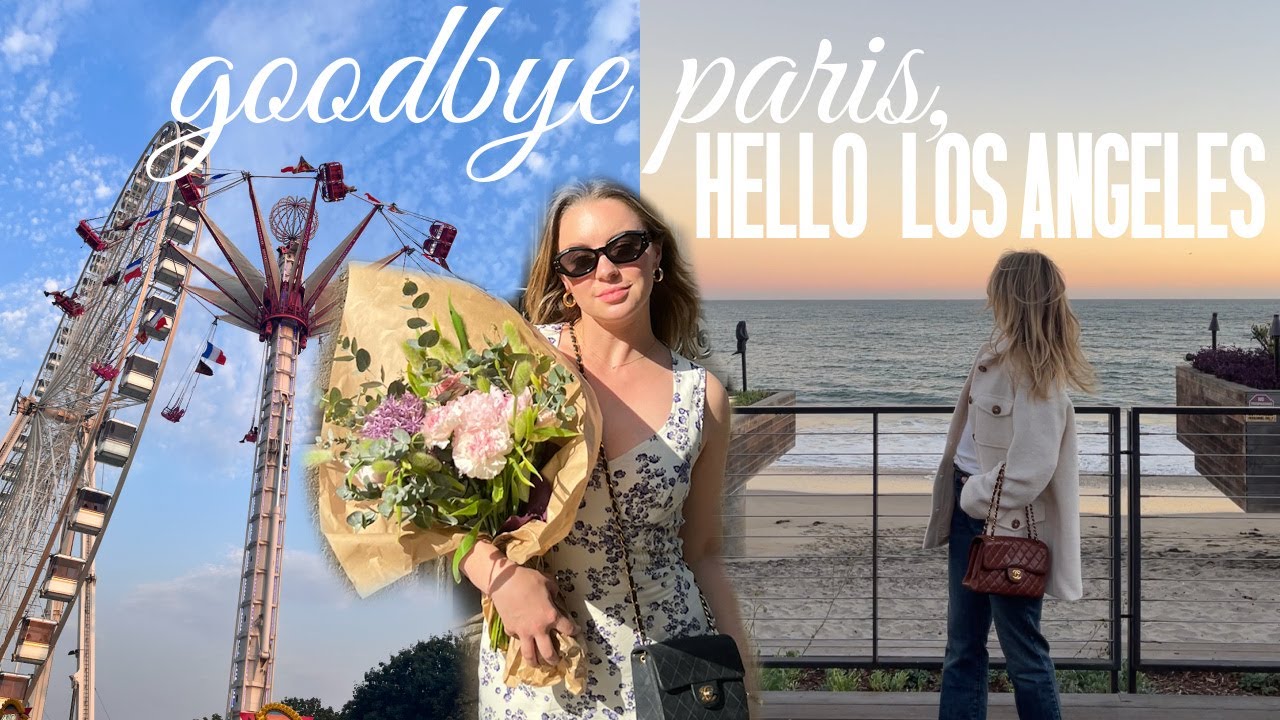 goodbye paris, hello la