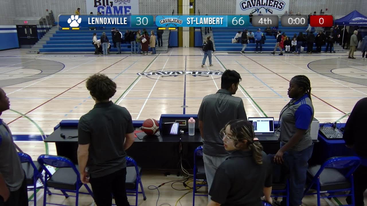 RSEQ D1 Basketball féminin 🏀 Ch.-Lennoxville @ Ch.-St-Lambert [2026-01-16]