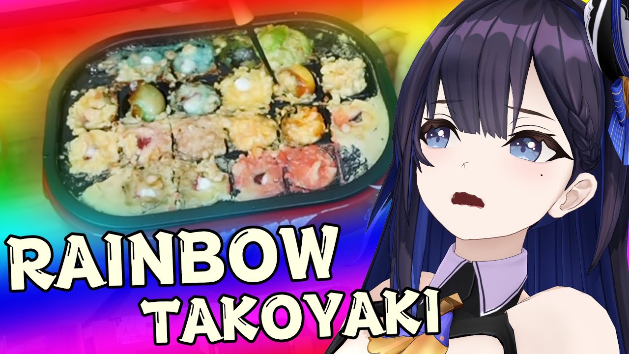 【リベンジ】レインボー🌈たこ焼き作り【#ksonONAIR】