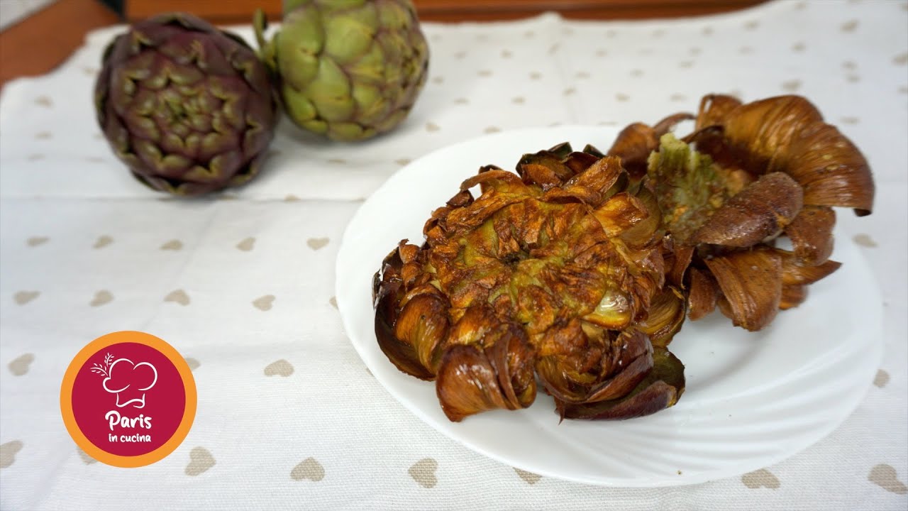 Carciofi alla Giudia ricetta tradizionale PERFETTA!!! (SUB ENG-FRA-ESP-GER)