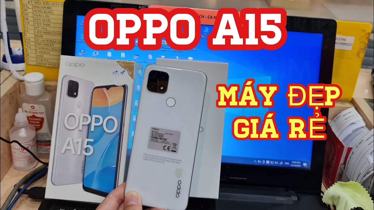 OPPO A15 | Mở Hộp Oppo A15 Máy Cực Đẹp, Giá Siêu Rẻ