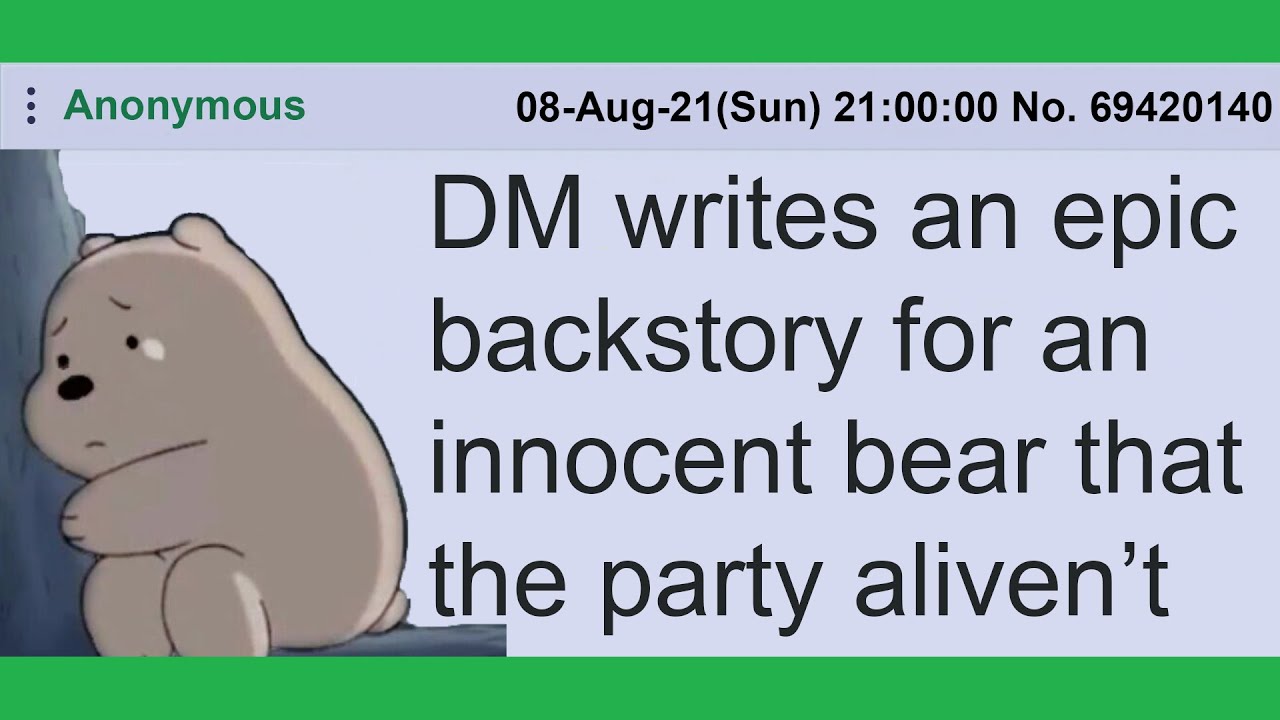 DM makes the party feel guilty | r/DnDGreentext [#140]