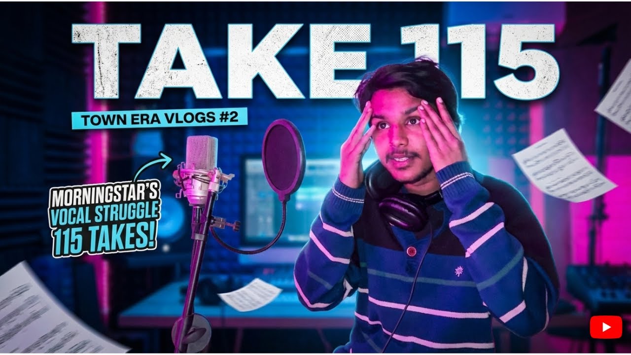 VLOG #02 Morningstar vs. The Mic: 115 Take Struggle | recording 