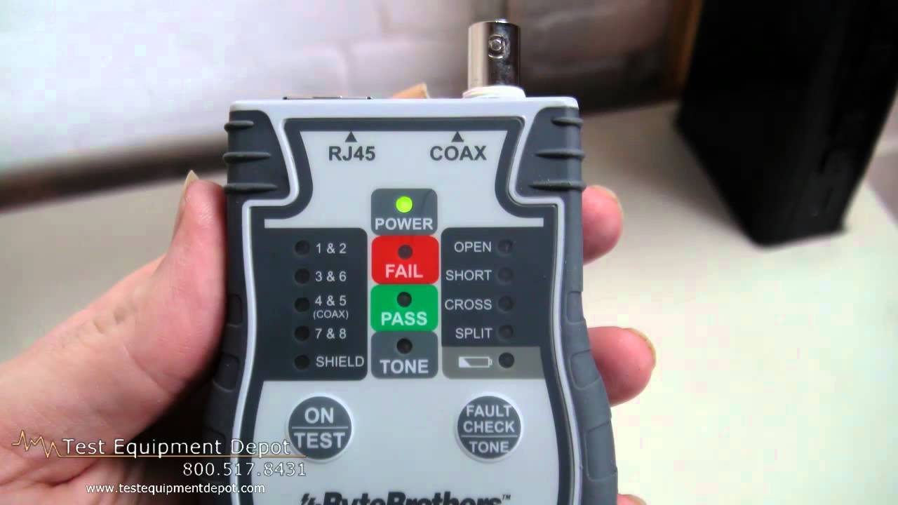 Triplett CTX200 POCKET CAT Pocket RJ45/Coax Tester