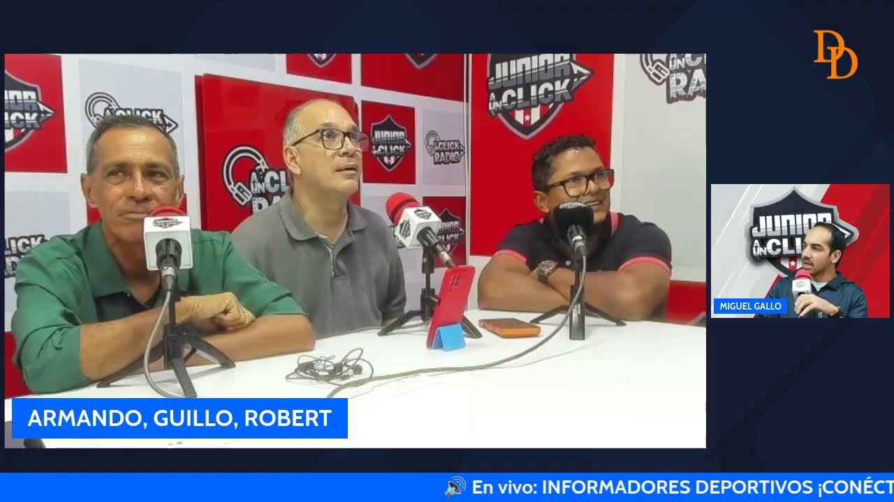 JUNIOR PASA LA PAGINA Y PIENSA EN FORTALEZA