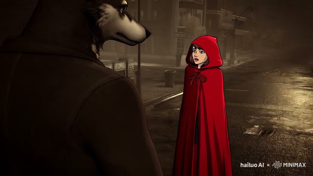 fable comic THE WOLF AMONG US little red riding hood