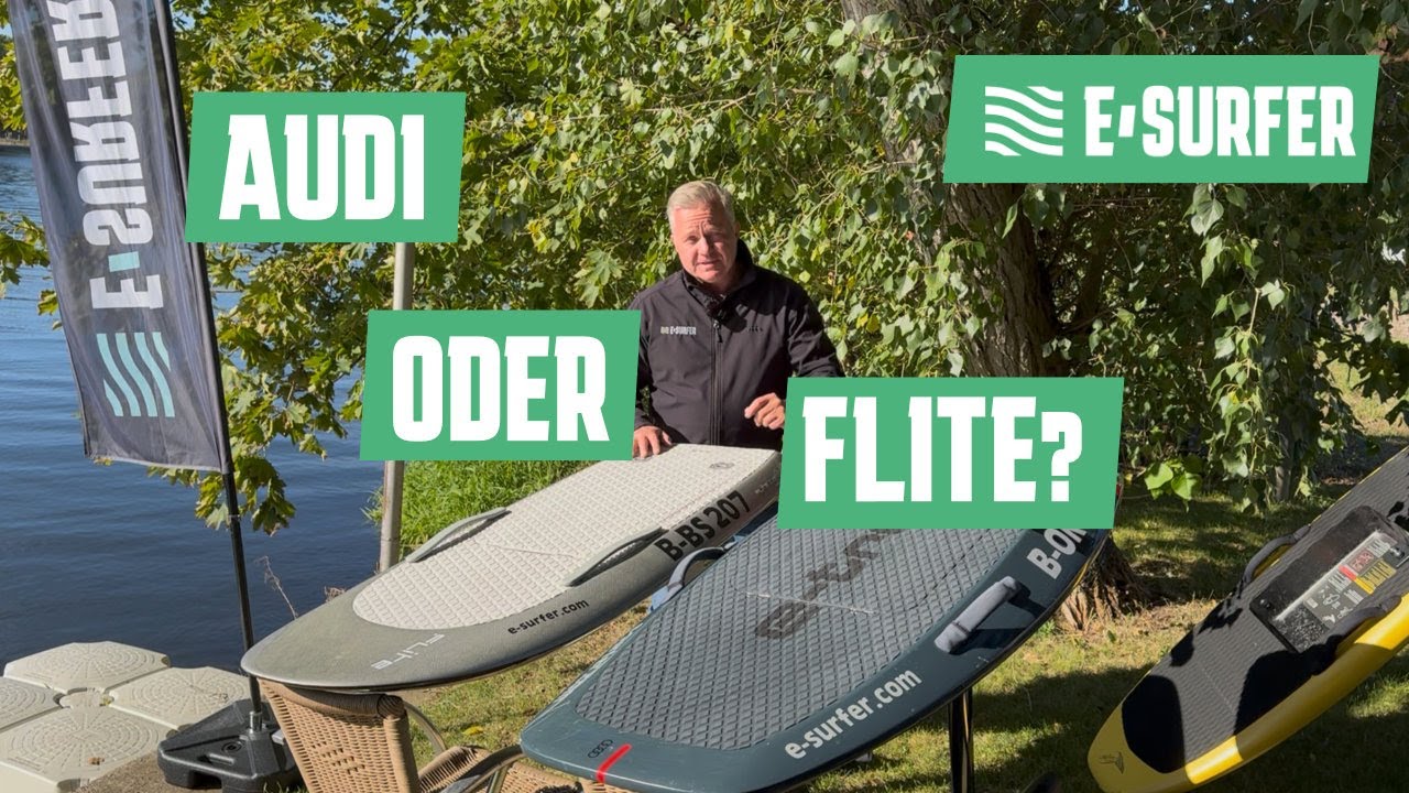 Fliteboard oder Audi Aerofoils - 2025 eFoil Vergleich