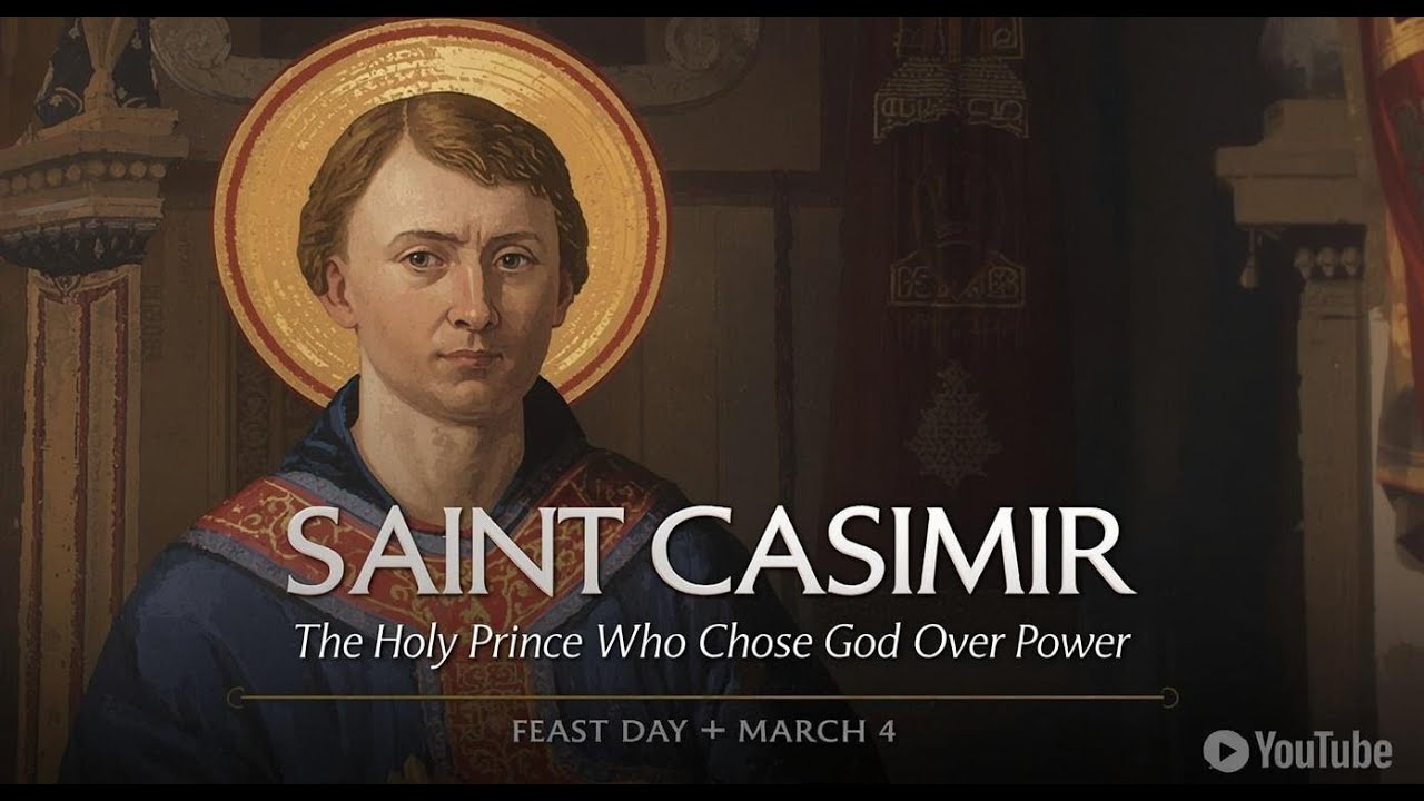 Saint Casimir | The Holy Prince Who Chose God Over Power | Feast Day March 4 | Saint Story for Kids