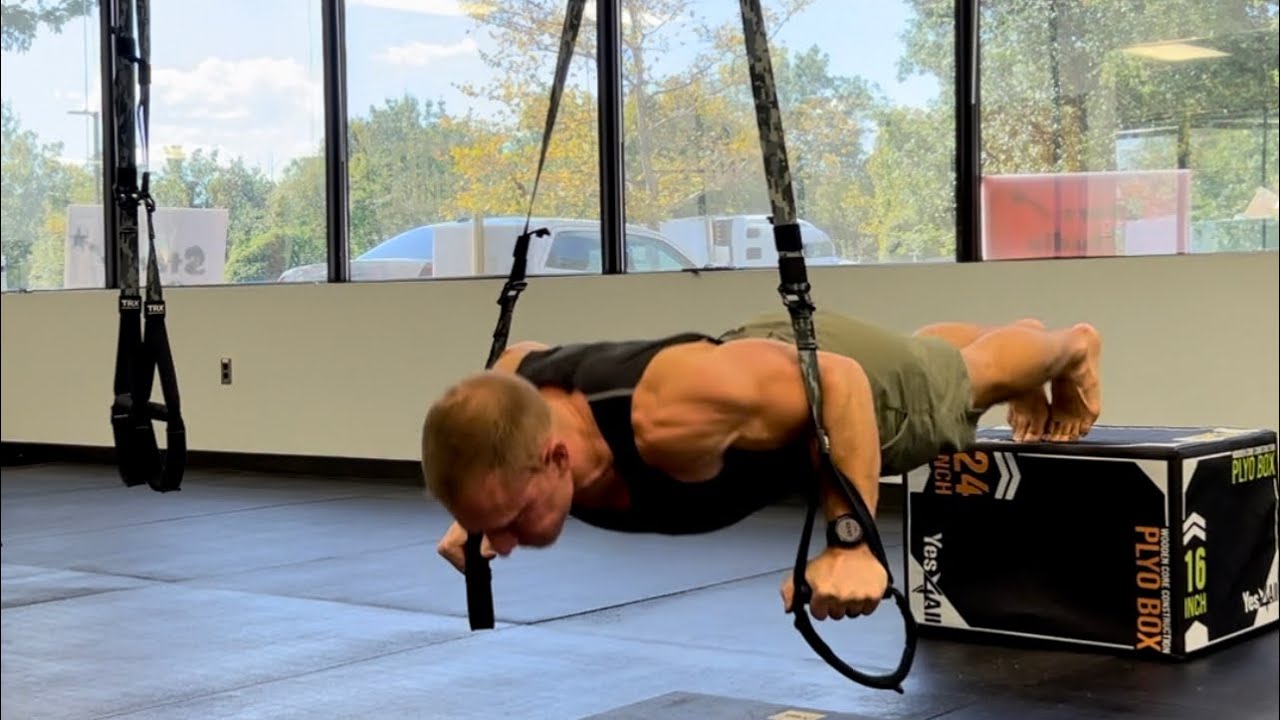 ADVANCED TRX CHEST DROP SET (KEEPING TIME UNDER TENSION)