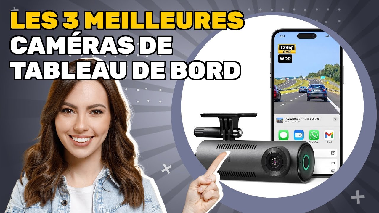 Les 3 meilleures caméras de tableau de bord 2026: gagnez du temps et de l'effort