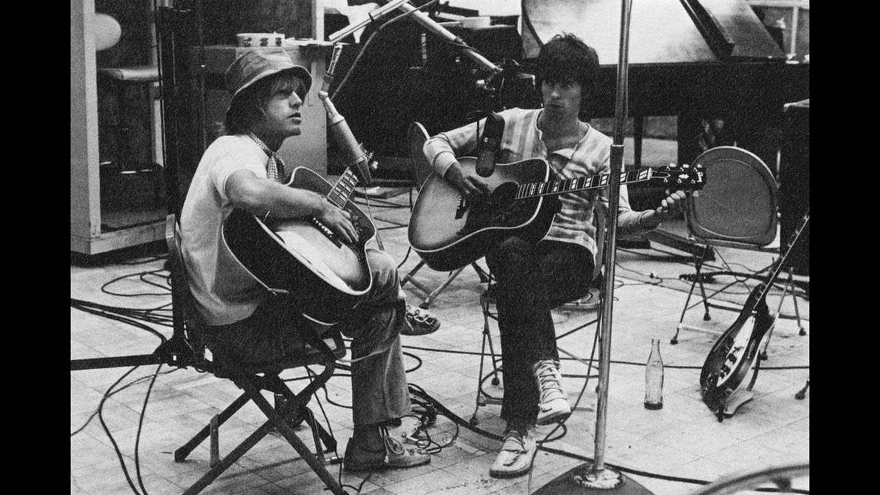 The unheard Brian Jones' acoustic guitar section and piano part on Satisfaction - The Rolling Stones