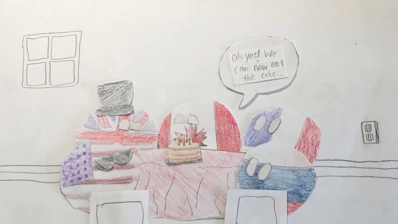 Hand-Drawn Countryball Animation # 7 Canada's Birthday