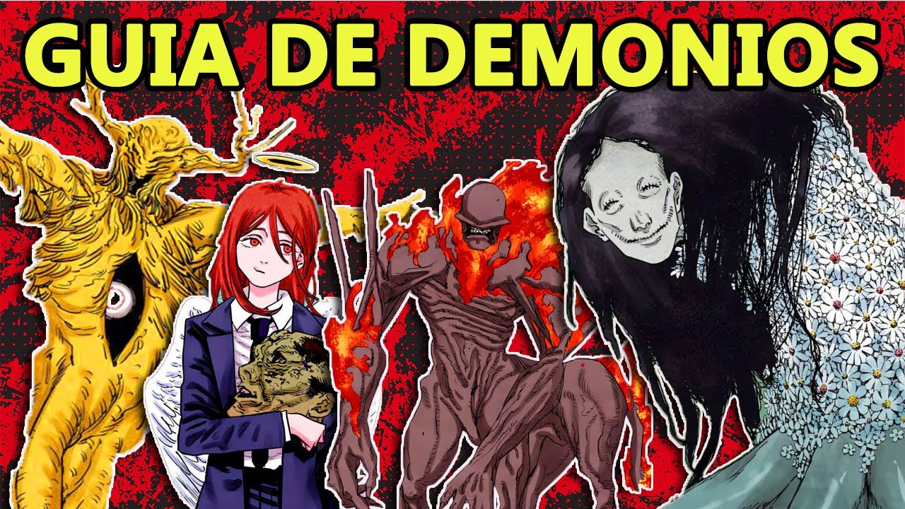 TODOS LOS DEMONIOS DE CHAINSAW MAN l Explicación, Poderes y Habilidades