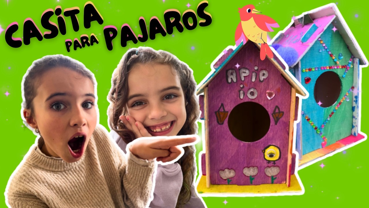 CASITA para pájaros 🐦🏠 ¿LES GUSTARÁ?