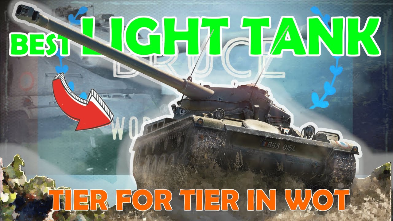 AMX 12t | Best light tank in World of Tanks | WoT with BRUCE