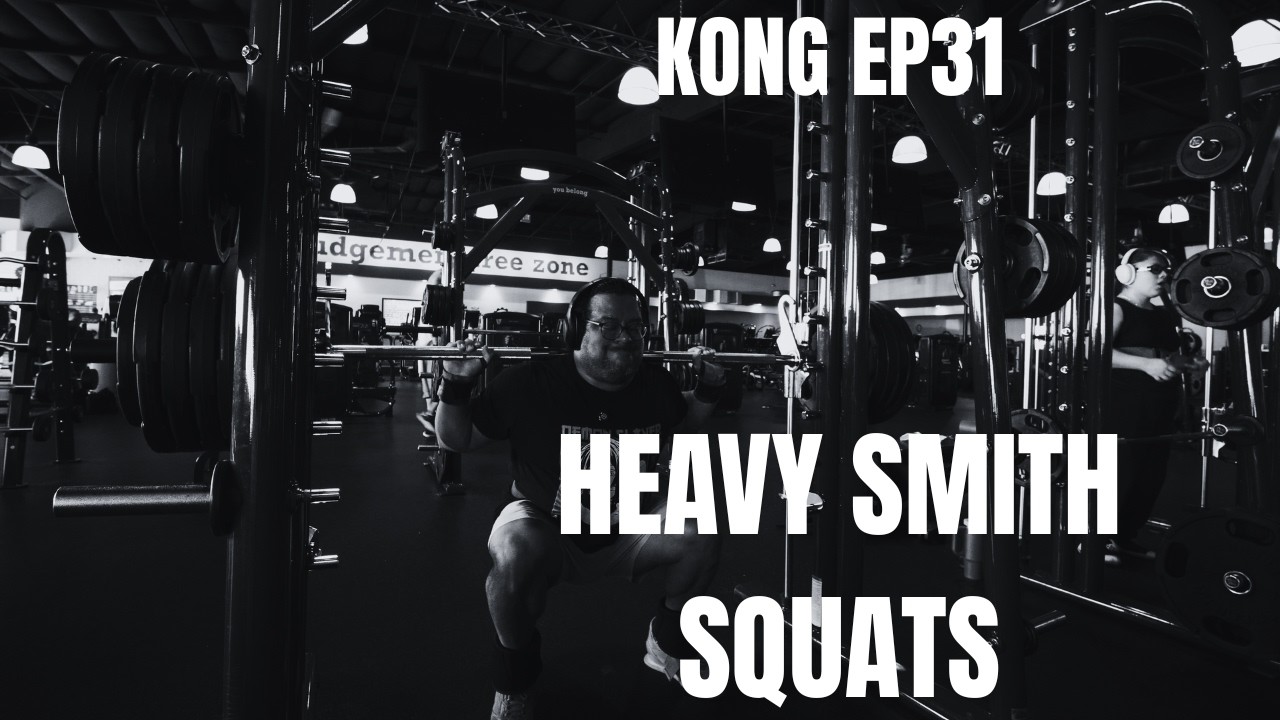 KONG EP 31  435lb Squat Triple  Leg Day Pyramid Progression