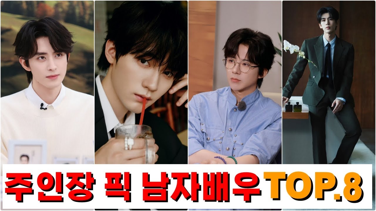 2025년 많은 활약을 보인 남자배우 TOP.8