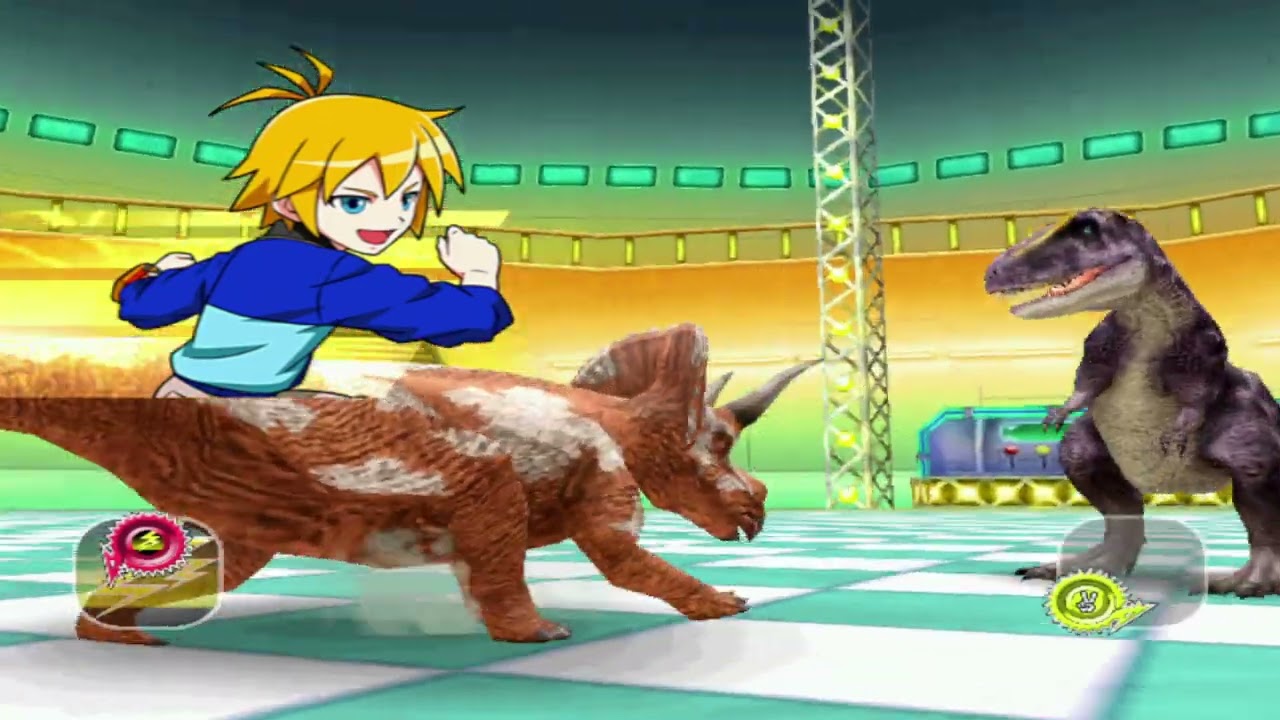 Dinosaur King 古代王者恐竜キング- Diceratops - Alpha Gang Quiz #48