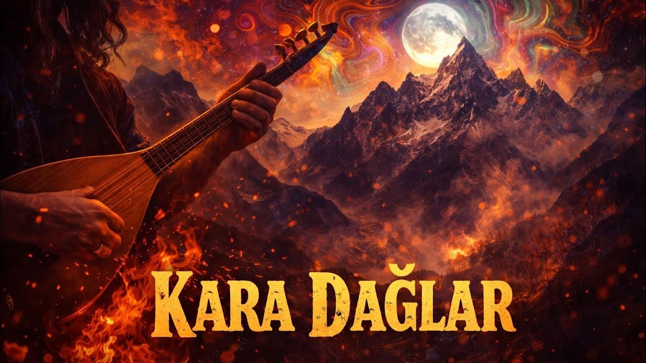 Kara Dağlar (Anatolian Psychedelic Rock) | Official Audio
