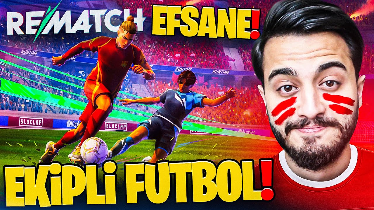 YENİ EKİPLİ FUTBOL OYUNU ÇIKTI! AŞIRI KEYİFLİ! REMATCH