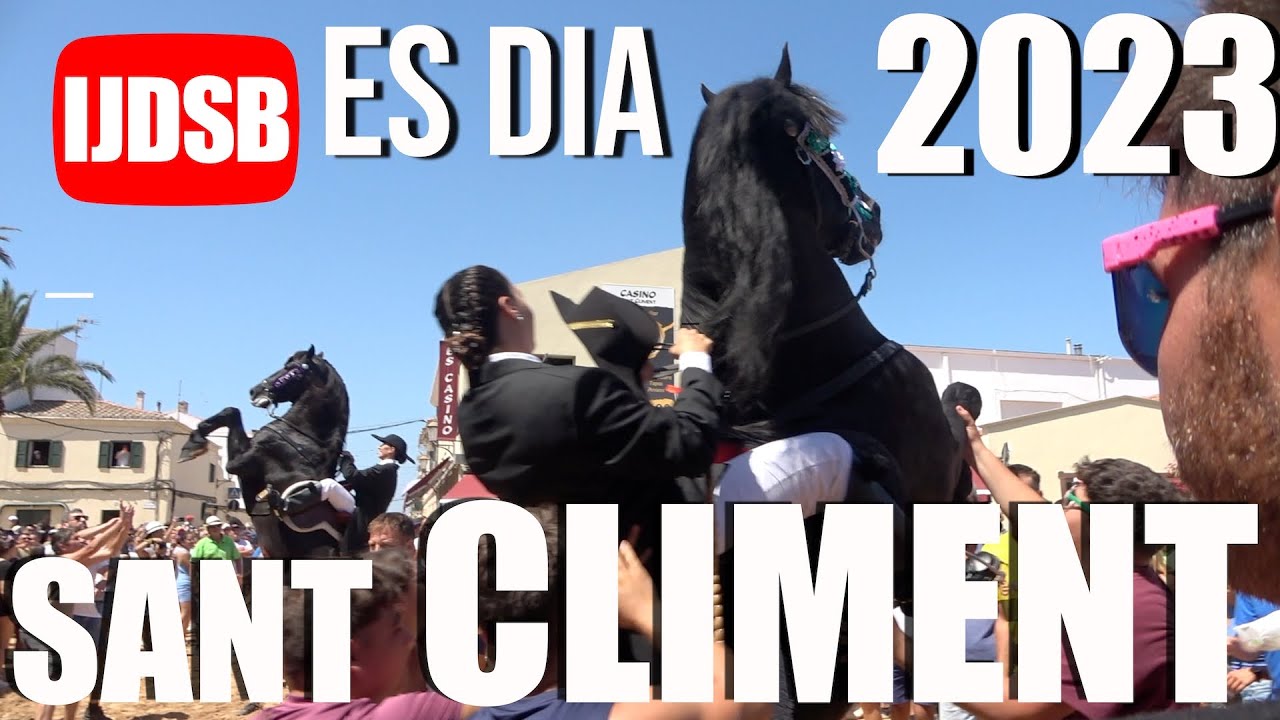Es Dia de Sant Climent 2023 🟡 Sant Climent (Maó) 🐴 Festes de Menorca