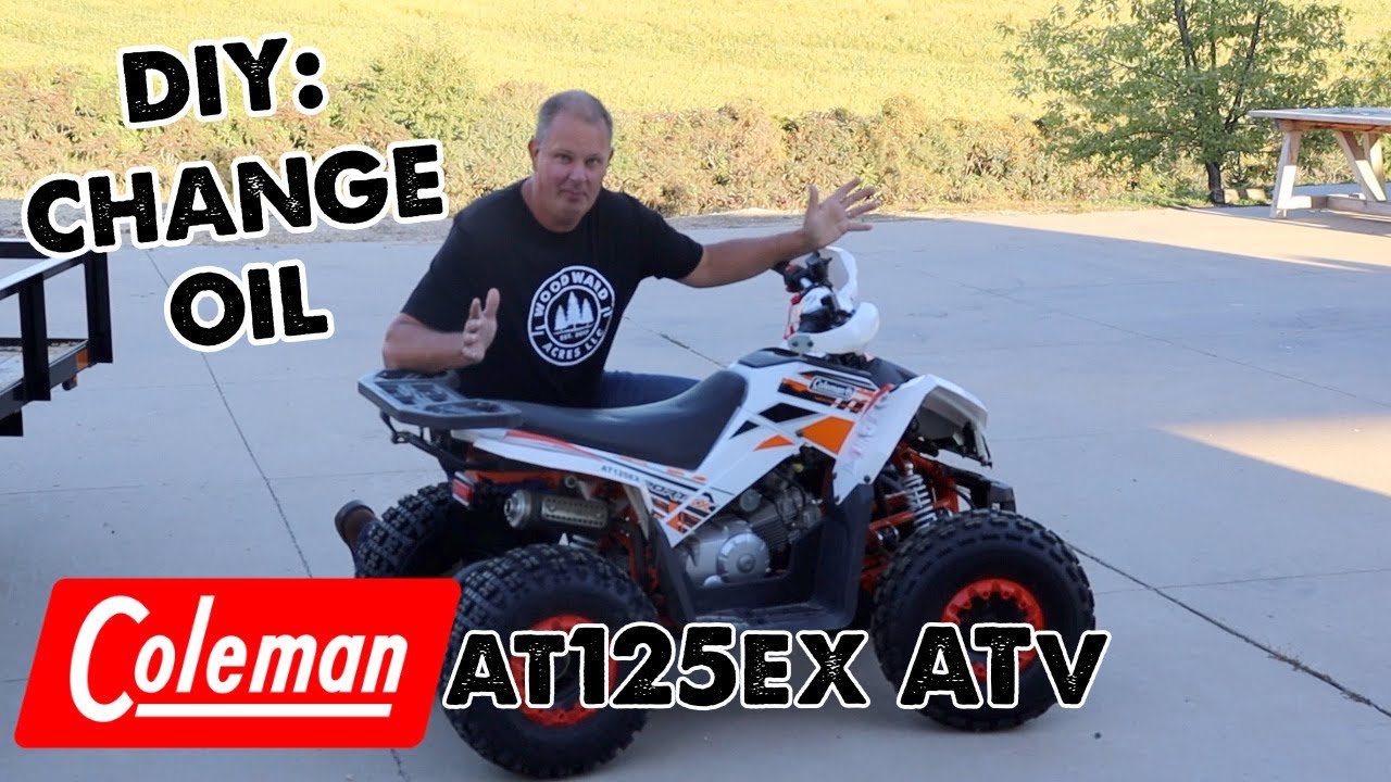 DIY: OIL CHANGE Kids ATV [Coleman Youth ATV AT125EX]