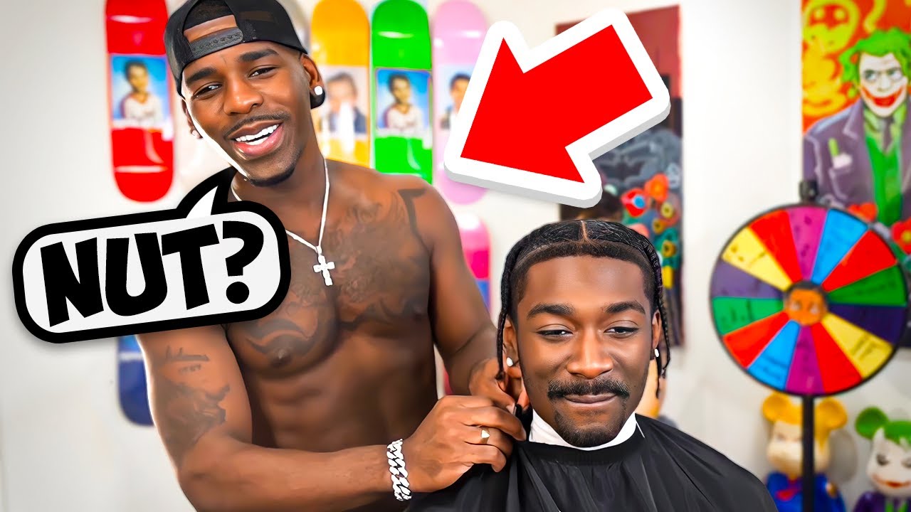 BruceDropEmOff Gets HAIRCUT From The EROTlC Barber..