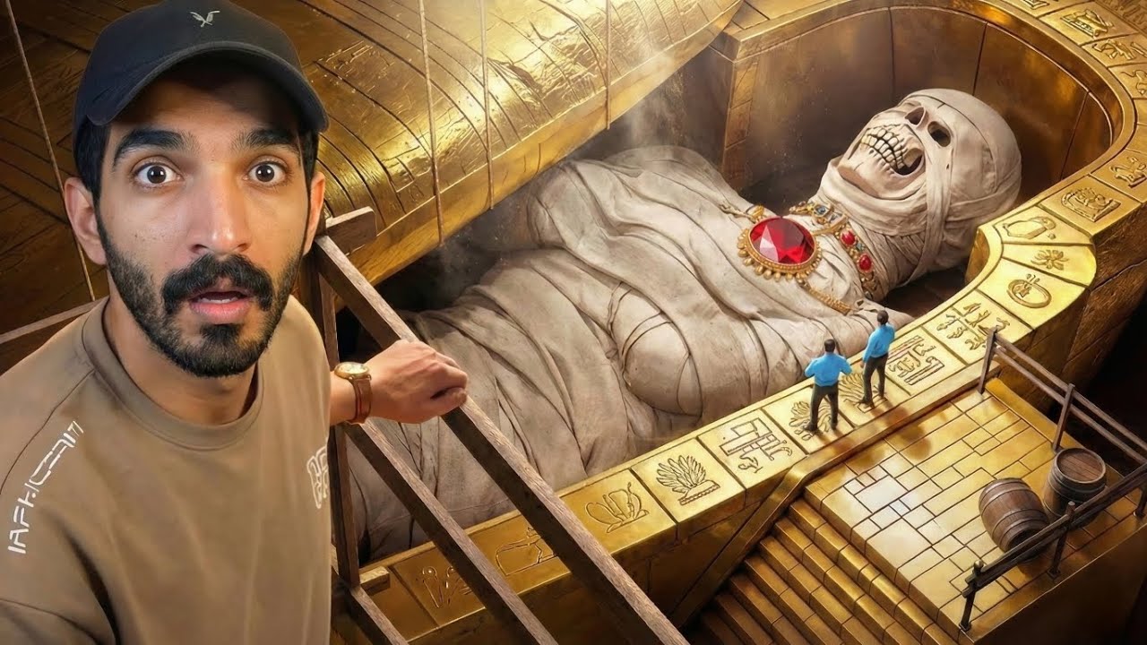 هربت من فرعون داخل الهرم ⚰️💀 | أغبى تجربة رعب في فورت نايت 😂 | PYRAMID