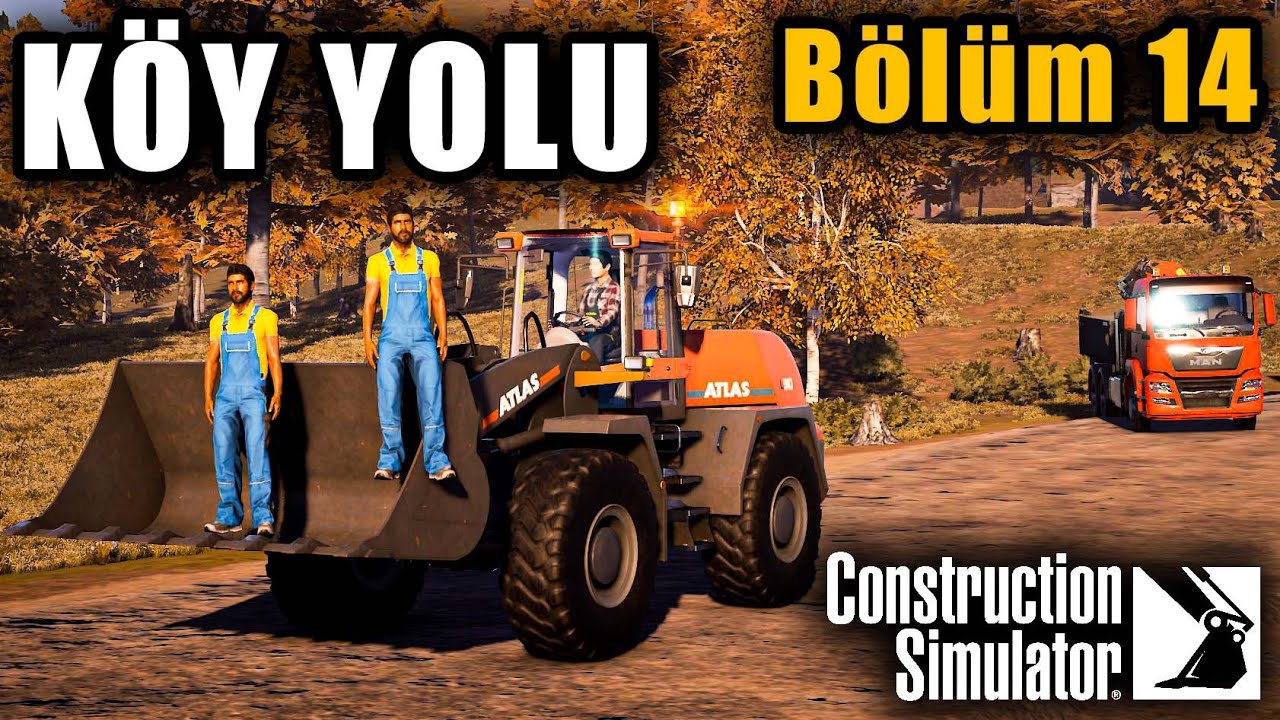 #14 ASFALT YOK AMA YOL YAPIYORUZ ! | CONSTRUCTION SUMULATOR !!