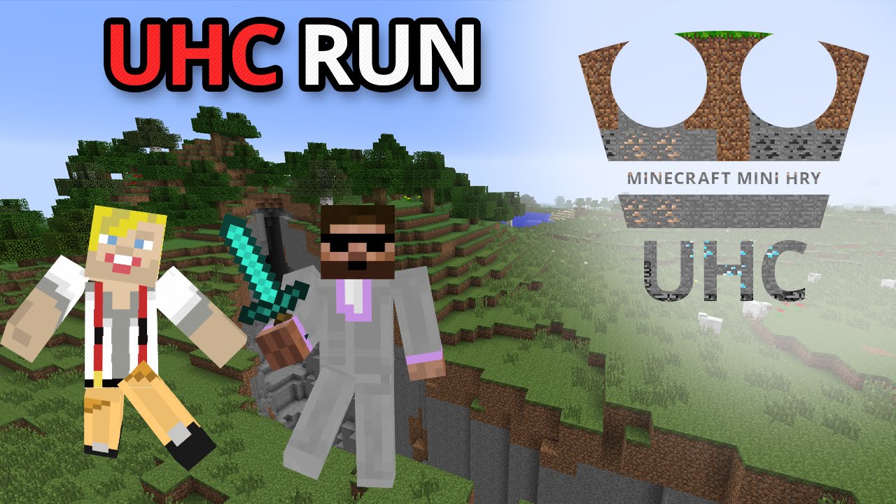Jirka a Pedro Hraje - Minecraft Mini hry UHC RUN
