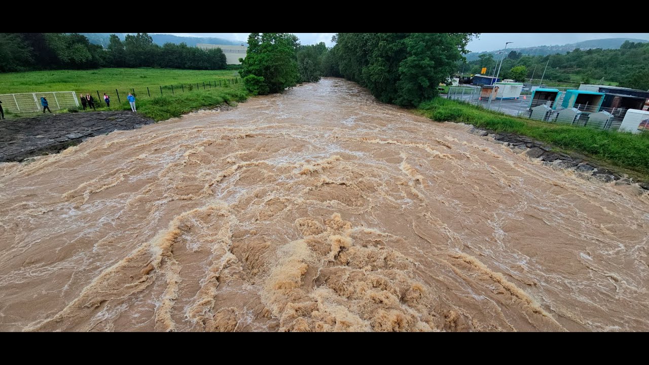 Rems Hochwasser Winterbach 02.06.2024