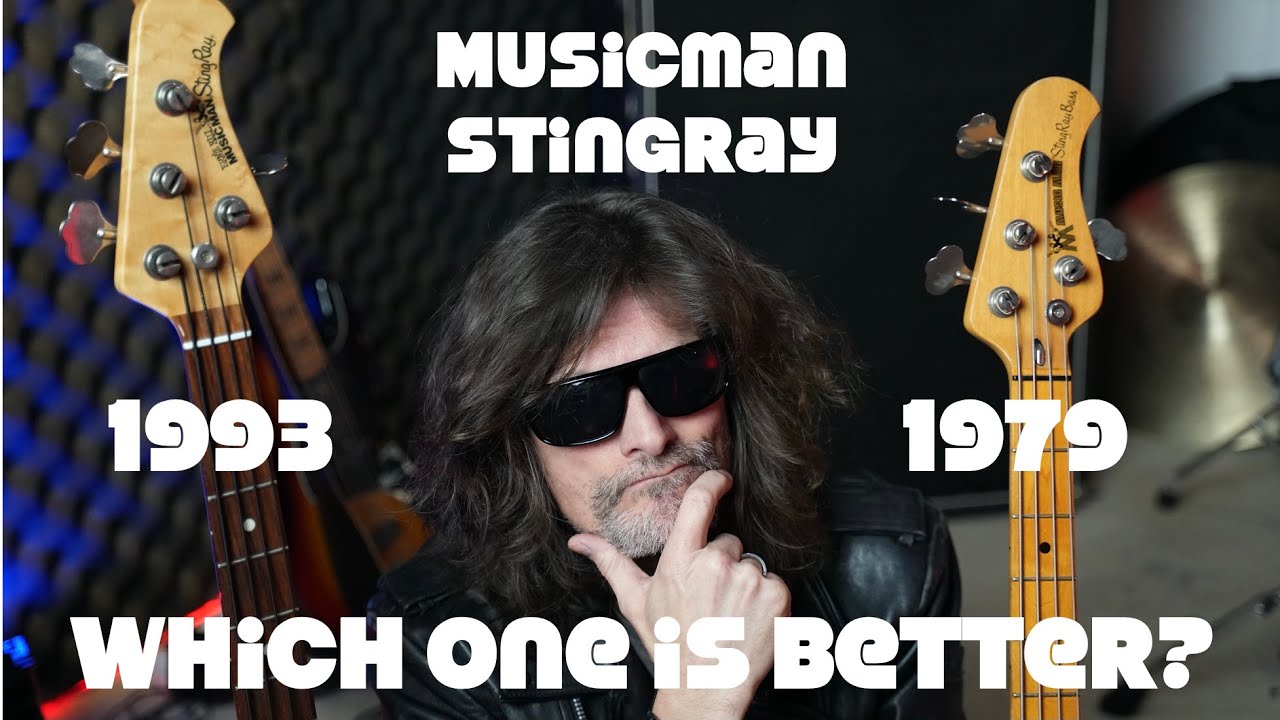 1979 Musicman Stingray vs. 1993 Musicman Stingray