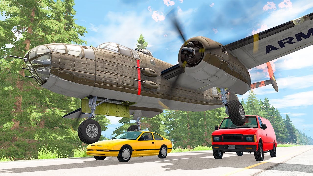 Airplane Crashes #27 - BeamNG DRIVE | SmashChan