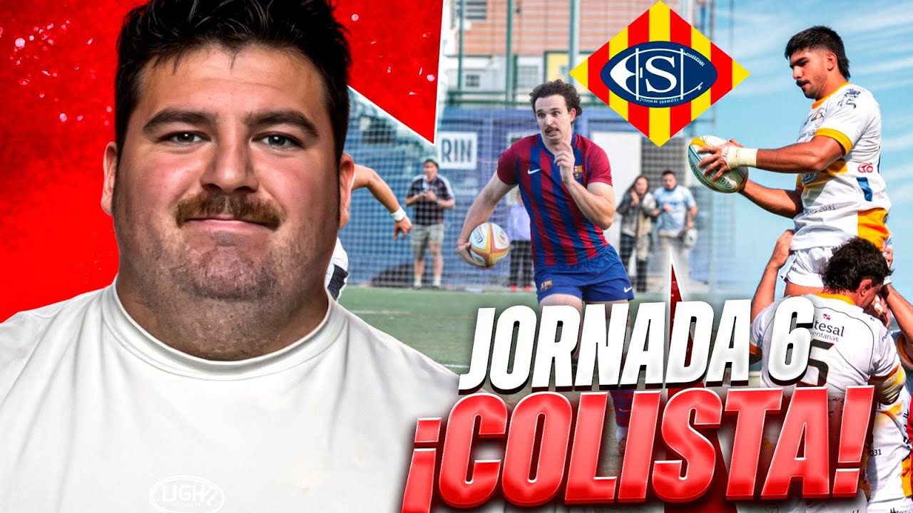 La LIGA de RUGBY Española está MUY DIFICIL | UE Santboiana colista y Burgos Lider | Post Jornada 6