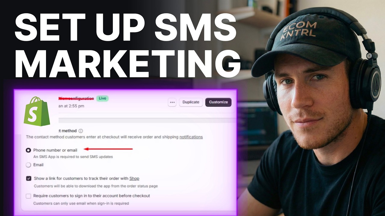 How To Set Up SMS Marketing On Shopify (2026) | App Setup