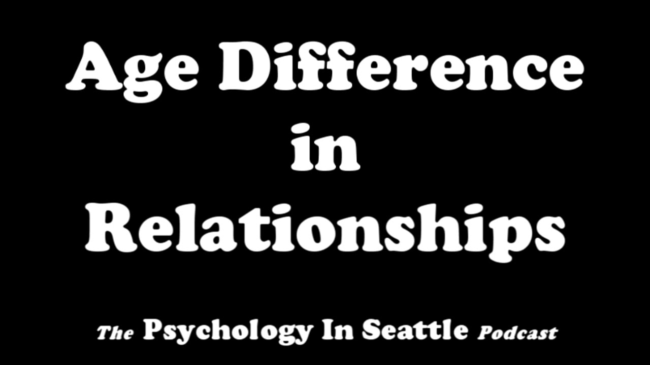 Age Difference in Relationships